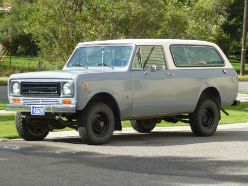 1977 international harvester scout ii traveler