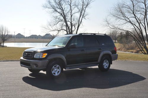 2002 toyota sequoia sr5 salvage damage rebuildable repairable wrecked fix as is