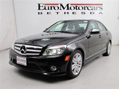 Navigation black c300 4matic amg mercedes best deal 08 09 financing local dealer