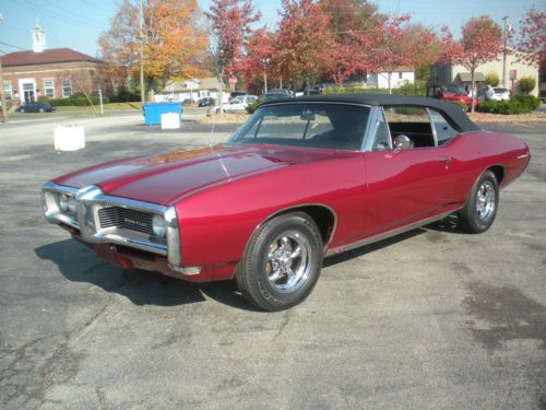 1968 lemans convertible a/c buckets 350 auto spectacular arizona rust free