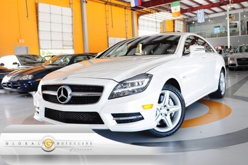 12 mercedes cls550 sport blue-efficiency p1 20k 1-own whl-pkg nav pdc cam keyles