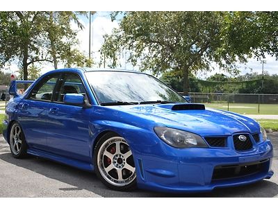 06 subaru impreza wrx awd 2.5l turbo, 5 speed manual, no accidents, no reserve.