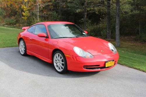 1999 porsche carrera 911 aero kit coupe red