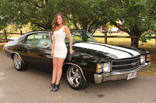 1971 Chevy Chevelle 350 Auto PS PB Solid Great Driver See VIDEO SS Clone, image 2