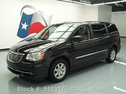 2013 chrysler town &amp; country touring dvd rear cam 36k texas direct auto