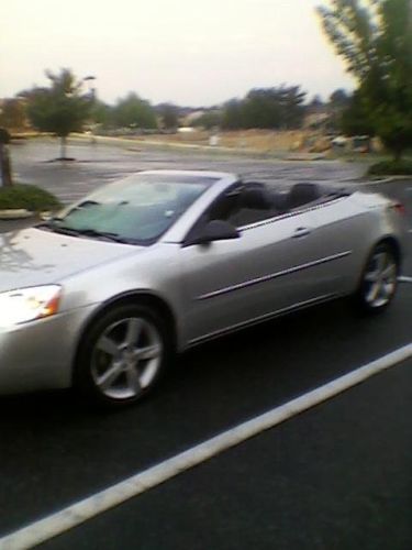 2006 pontiac g6 gt convertible 2-door 3.5l