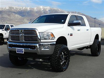 Dodge ram mega cab cummins diesel laramie 4x4 custom new lift wheels tires nav