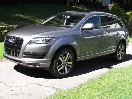 2011 audi 3.0l tdi premium plus q7 quattro 20-inch wheels panorama sunroof clean