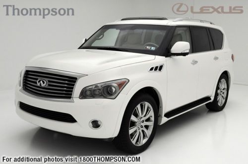 2011 infiniti qx56 suv..22k miles...1-owner, clear carfax....nav, dvd, etc..