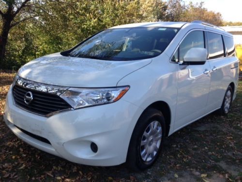 2012 nissan quest s mini passenger van 4-door 3.5l no reserve the car must go !!