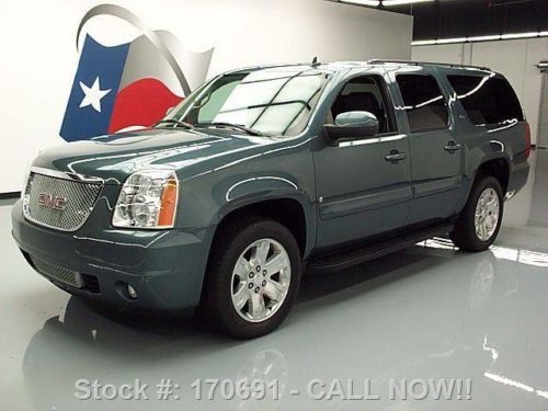 2008 gmc yukon xl slt 8pass leather dvd 20&#039;s tow 52k mi texas direct auto