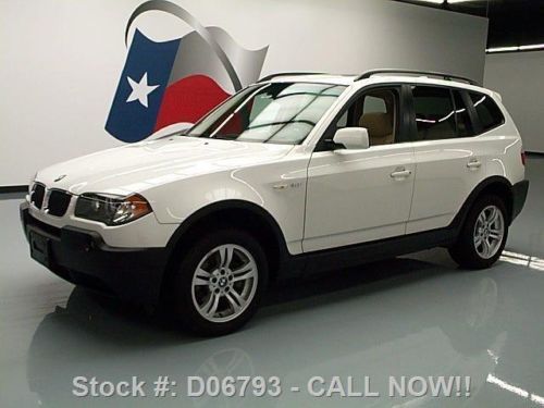 2005 bmw x3 3.0i awd luxury suv pano sunroof alloys 63k texas direct auto