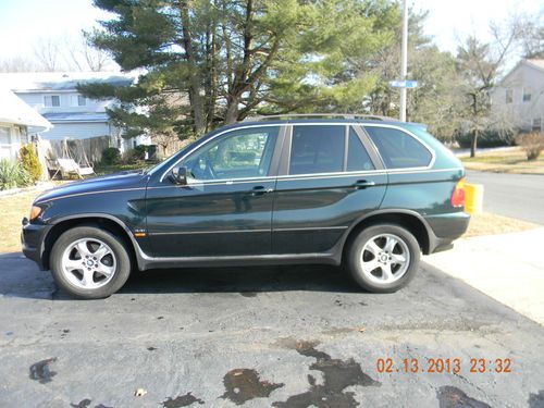 2001 bmw x5 4.4i sport utility 4-door 4.4l