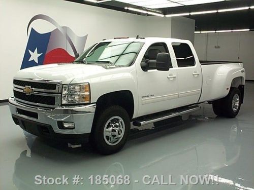 2011 chevy silverado 3500hd ltz diesel drw 4x4 sunroof texas direct auto