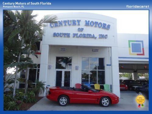 2000 pontiac firebird convertible 3.8l v6 auto low mileage leather