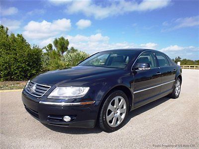 04 vw phaeton bentley chassis audi v8 rare every option florida carfax financing