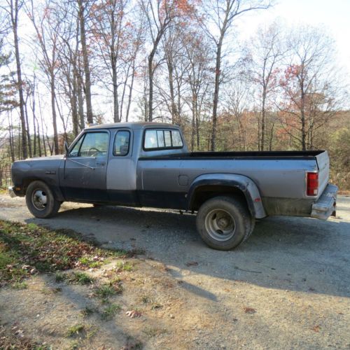 1992 dodge ram 3500/diesel/dual wheel truck