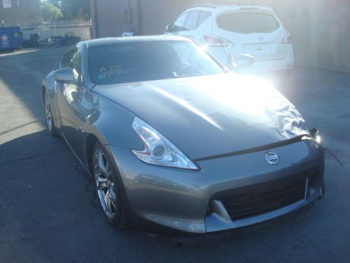 2011 nissan 370z touring fully loaded navegation leaf side damage