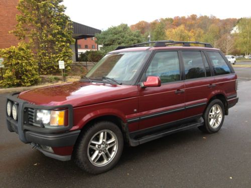 2001 land rover range rover * 4x4 * good miles * no reserve