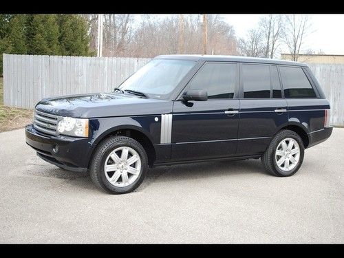 2008 land rover range rover hse luxury interior pkg