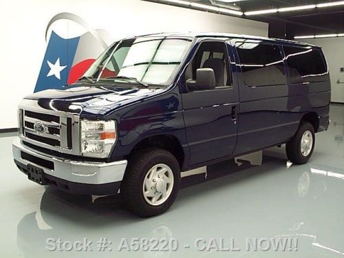 2008 ford e-350 12-passenger van 5.4l v8 cruise ctl 28k texas direct auto