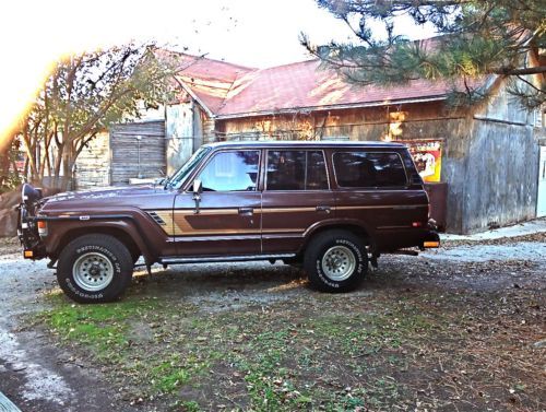 Incredible one owner 1983 toyota land cruiser fj 60 landcruiser