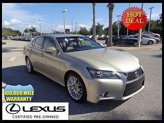 Lexus certified 2013 gs 350 navigation/premium package exceptional car &amp; price!