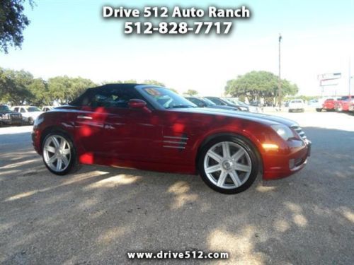 2005 chrysler crossfire convertible! rare find!