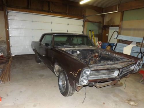 1965 pontiac gto barn find 389 ci 335 hp.