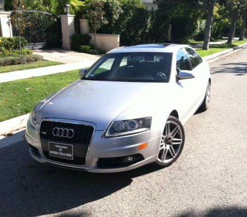 2008 silver s-line audi a6 quattro