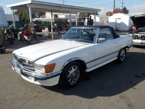 1983 mercedes 500sl, no reserve