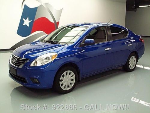 2012 nissan versa sv sedan auto cruise ctrl spoiler 13k texas direct auto