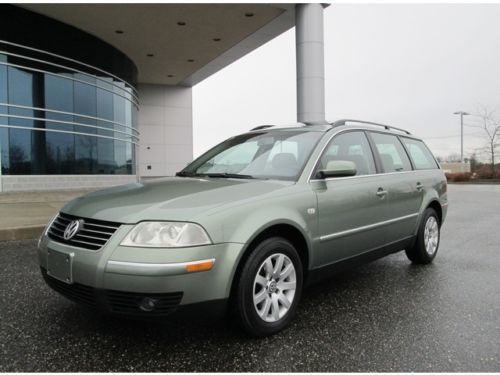 2003 volkswagen passat gls 1.8t wagon 1 owner low miles loaded extra clean