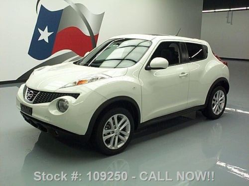 2012 nissan juke sl leather sunroof nav rear cam 2k mi texas direct auto