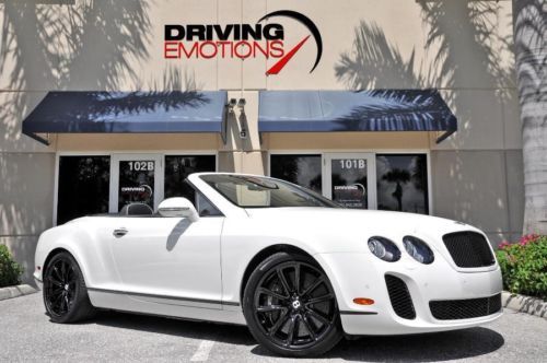 2011 bentley continental supersports convertible! rare!
