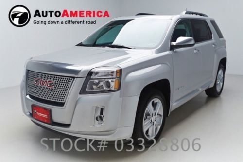 2k one 1 owner low miles 2013 gmc terrain denali nav sunroof heated leather mpg