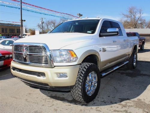 6.7l diesel 4x4 laramie longhorn navigation sunroof 20in xd rims 35in tires lift