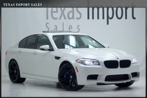 2013 m5 dct frozen white edition,bang/olufsen,driver assist,executive pkg.