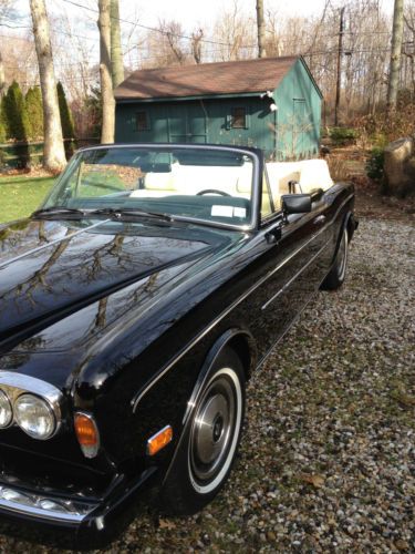 1985 Rolls Royce Corniche Black. Mulliner Park Ward Only 19200 miles, image 3