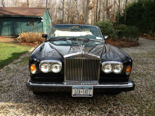 1985 Rolls Royce Corniche Black. Mulliner Park Ward Only 19200 miles, image 4