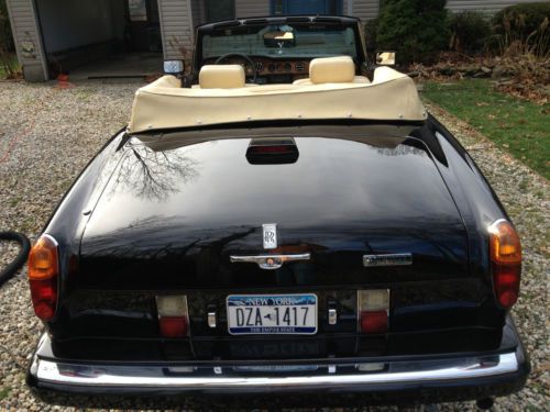 1985 Rolls Royce Corniche Black. Mulliner Park Ward Only 19200 miles, image 6