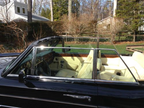 1985 Rolls Royce Corniche Black. Mulliner Park Ward Only 19200 miles, image 7