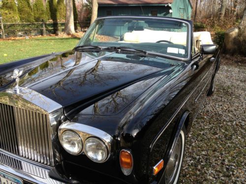 1985 Rolls Royce Corniche Black. Mulliner Park Ward Only 19200 miles, image 9