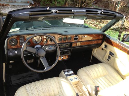 1985 Rolls Royce Corniche Black. Mulliner Park Ward Only 19200 miles, image 13