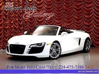 2dr conv auto quattro spyder 4.2l low miles convertible gasoline 4.2l v8 fi dohc