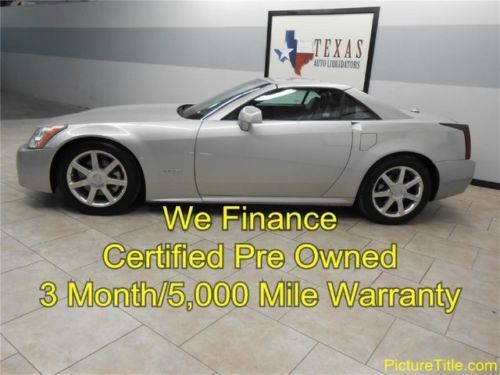 04 cadillac xlr convertible gps navi leather heated seats we finance texas