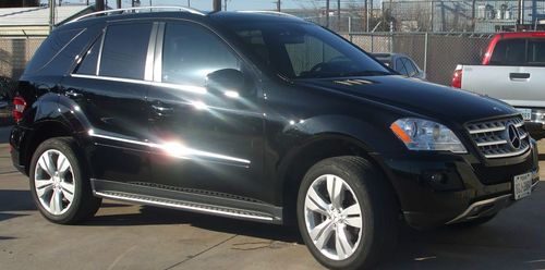 2011 mercedes-benz ml 350 black