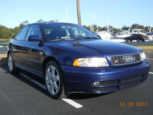 Quattro awd 4-door sedan 2.7l twin turbo santorin blue