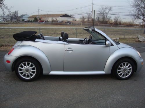 Beetle convertible salvage theft recovery rebuildable repairable runs great