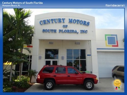 2000 dodge durango slt 4x4 4wd 4.7l v8 auto low mileage 1 owner leather